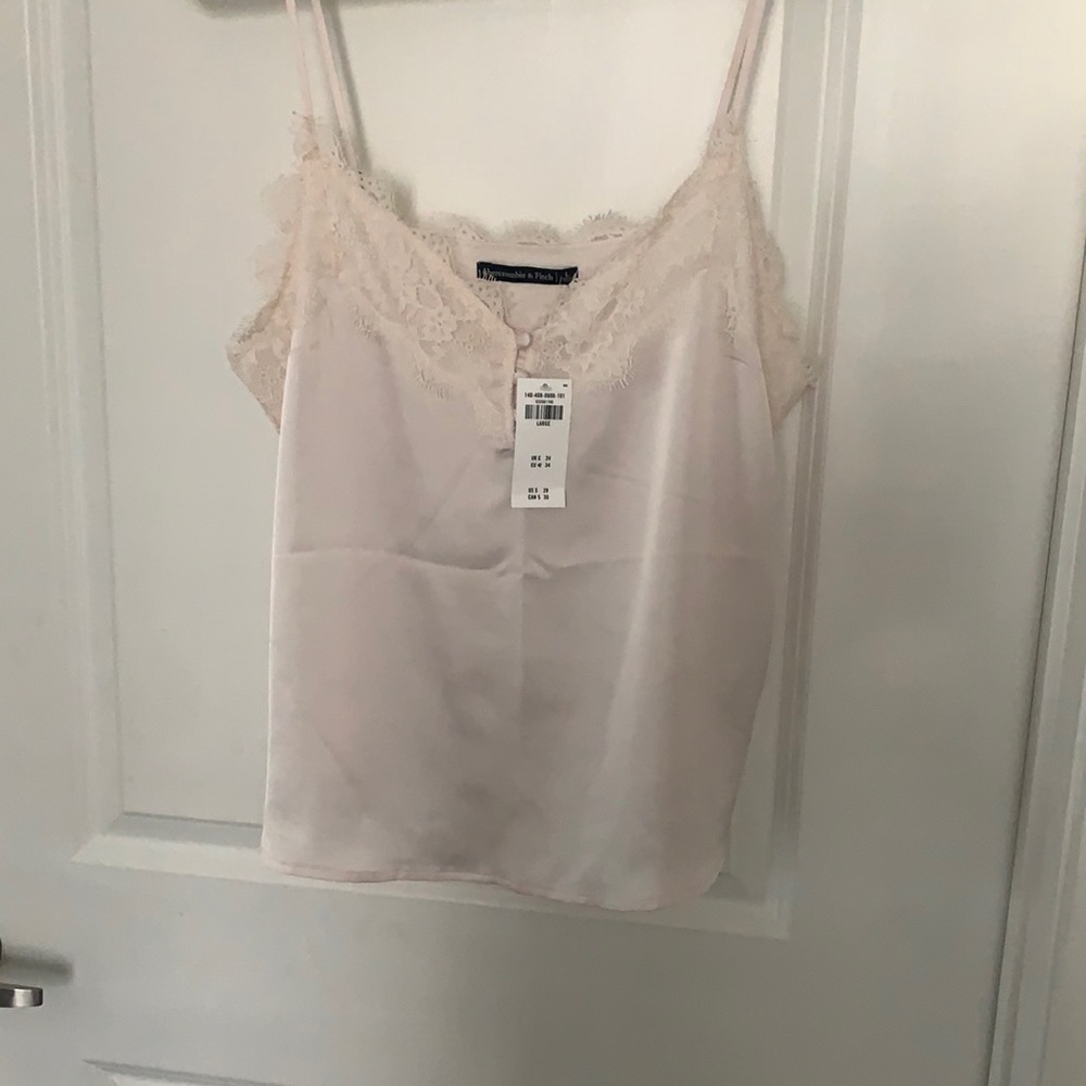 Lace trimmed camisole